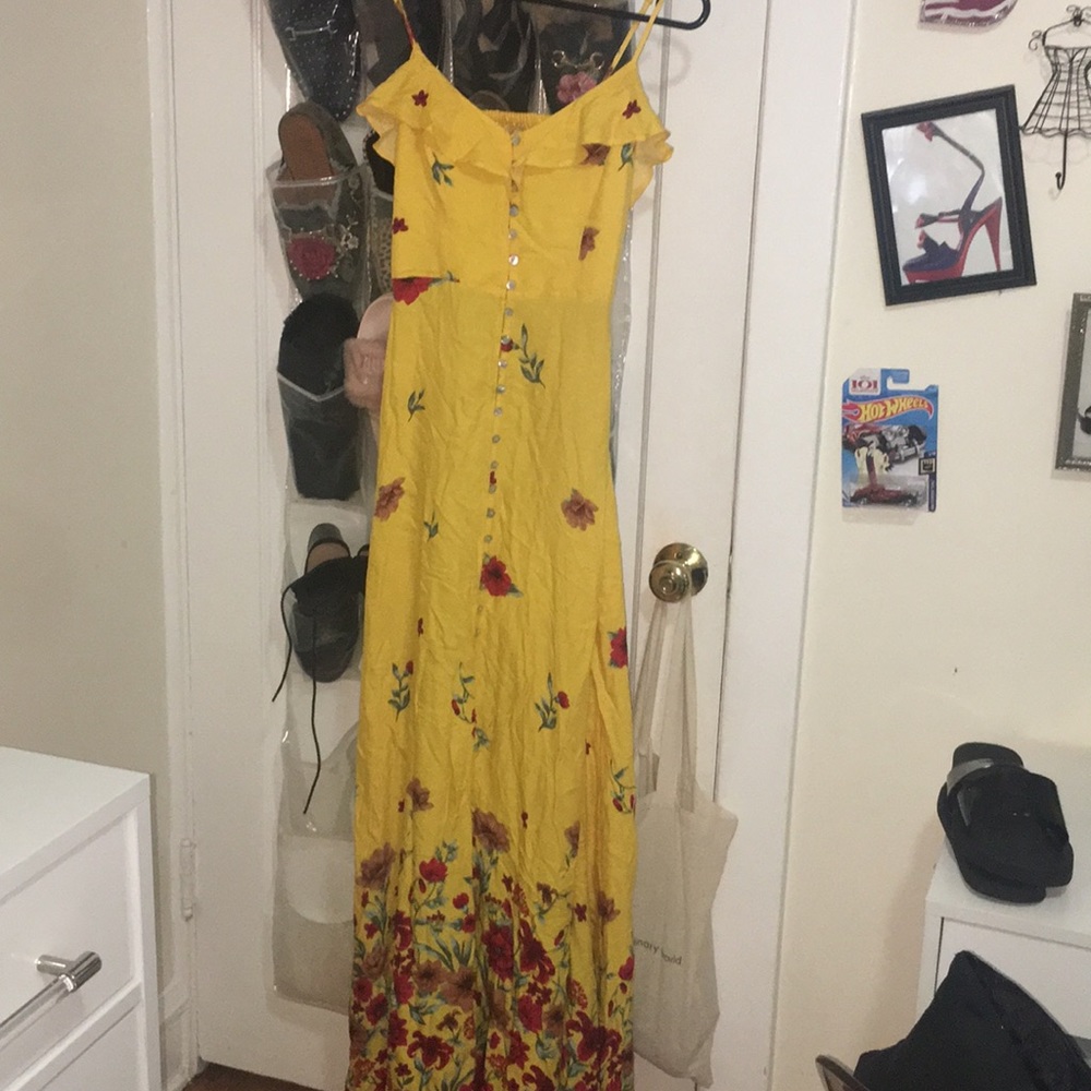 Floral maxi dress